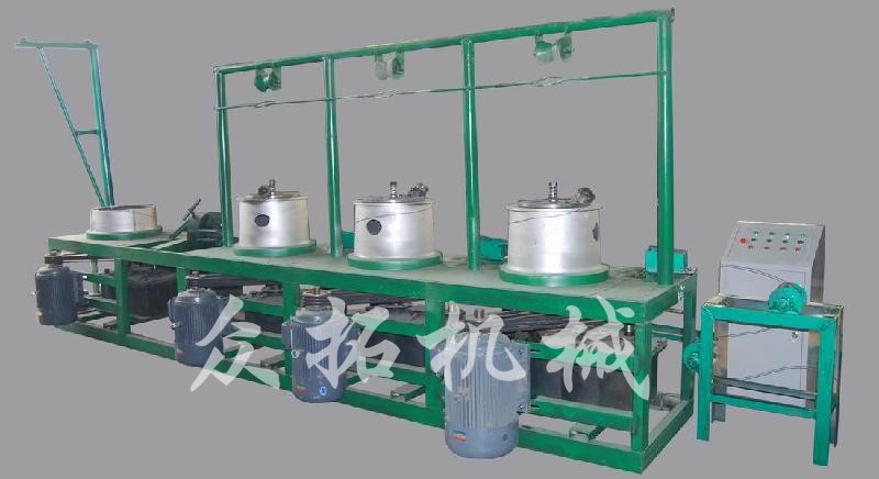 连罐拉丝机视频